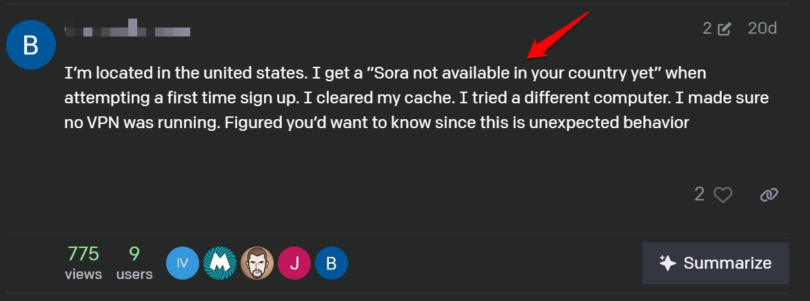 How to Fix Sora AI isn't Available in Your Country Error? 3 fix sora not available in your country yet