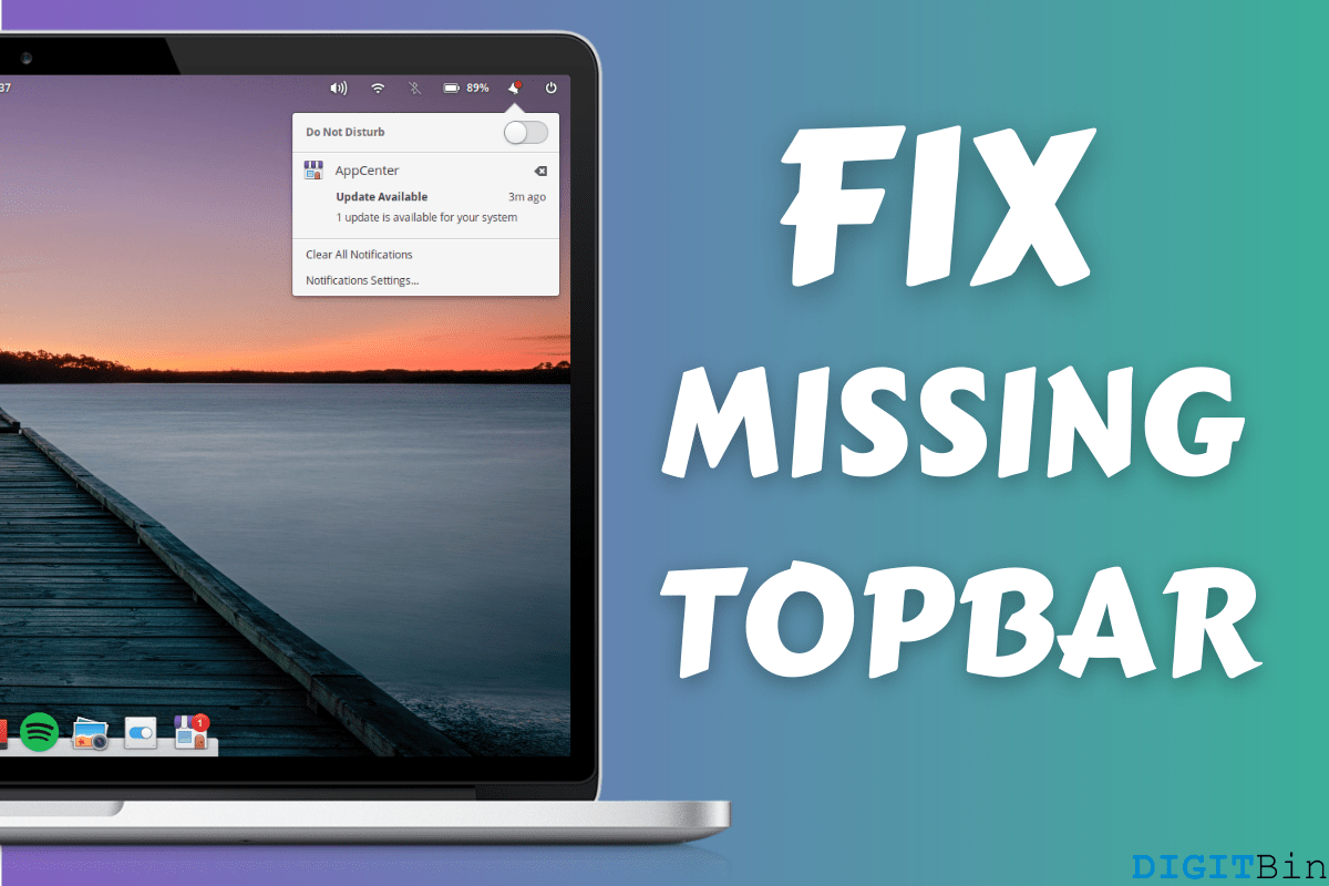 How to Fix Missing Top Panel in Elementary OS? 1 fix missing topbar in Elementary OS