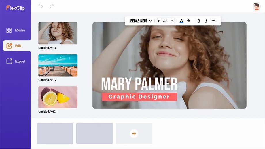 10 Best Online Video Editor Sites: Video Maker Online 9 flexclip