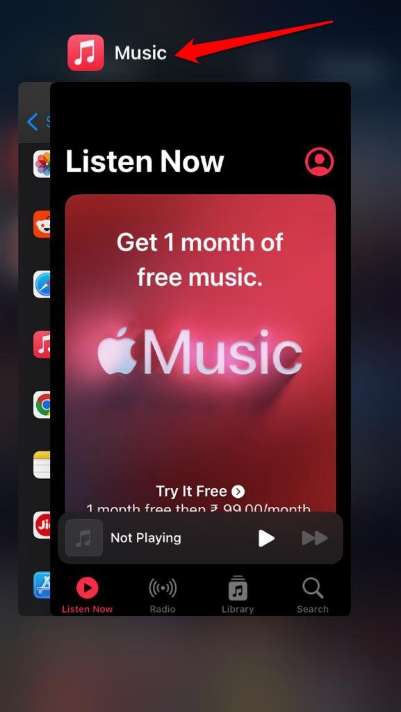 How to Fix Apple Music Station Not Working on iPhone 5 force close Apple Music app