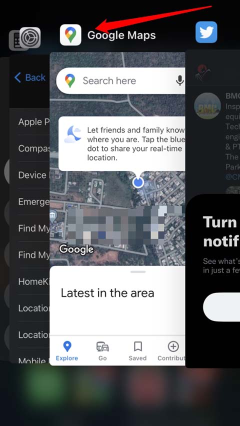 How to Fix Google Maps Keeps Rerouting on Android and iOS? 6 force close google maps iPhone