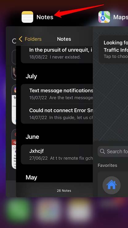 How to Fix Google Keep Not Syncing on iPhone? 5 force close the notes app