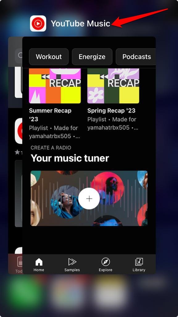 How to Fix YouTube Captions Not Working 10 force close youtube music on iPhone