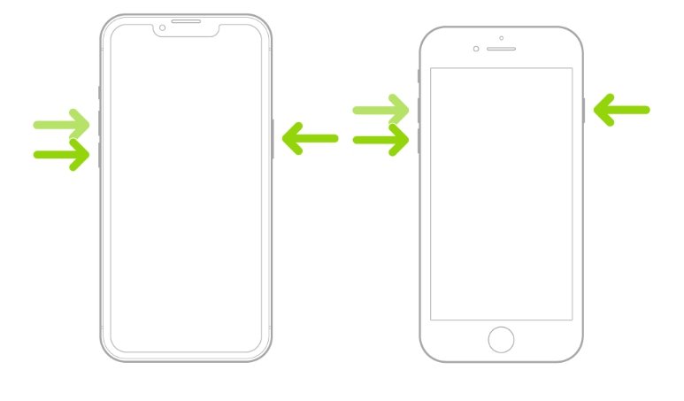 force restart iPhone
