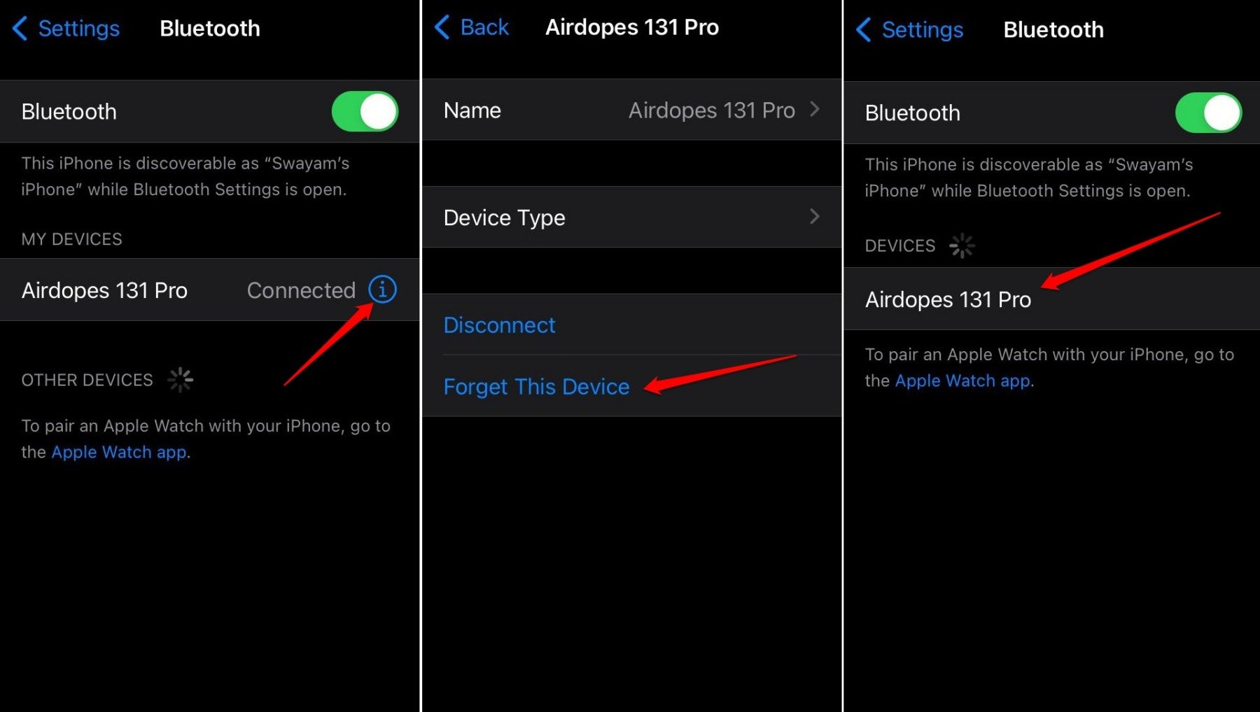 How to Fix iPhone Not Detecting Headphones 5 forget the bluetooth earphone