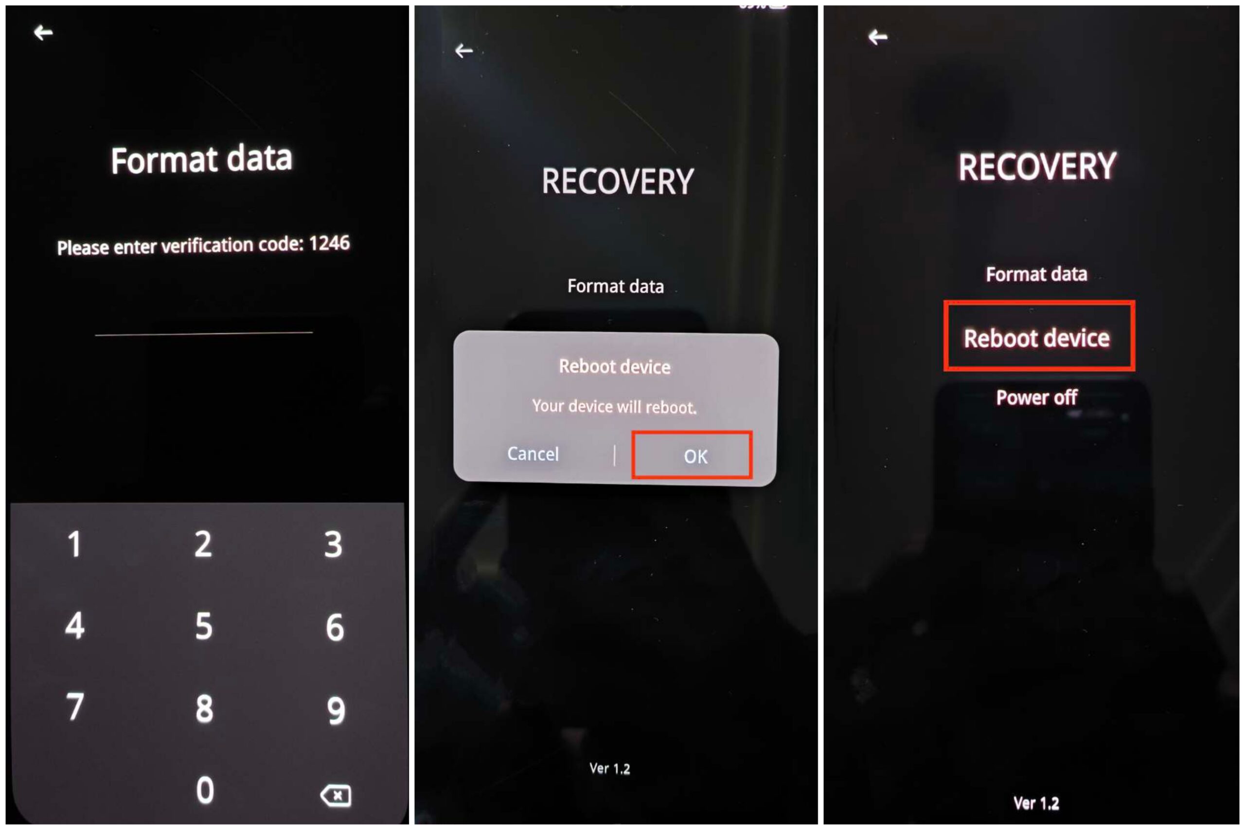 Forgot your Password? Here’s How to Reset an Android Phone 6 format data and reboot