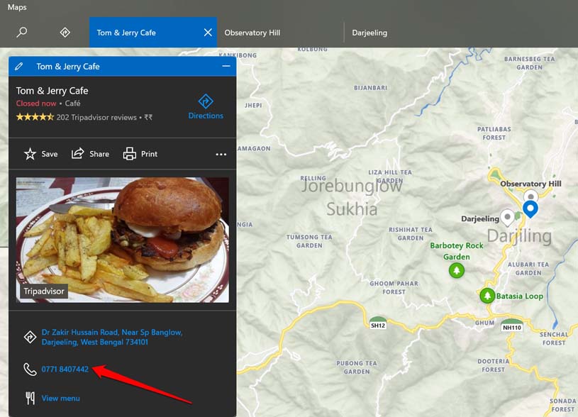 How to Use Offline Maps on Windows 11? 9 get location details from offline maps