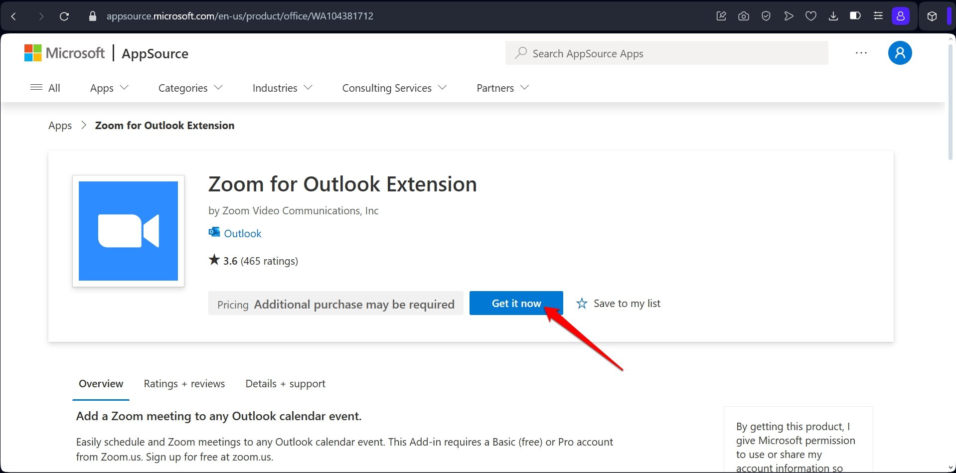 How to Fix Zoom Error 4502 2 get the zoom for outlook extension