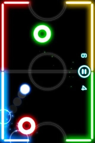 15 Best Two-Player Mobile Co-op Games to Play 2 glow hockey 2