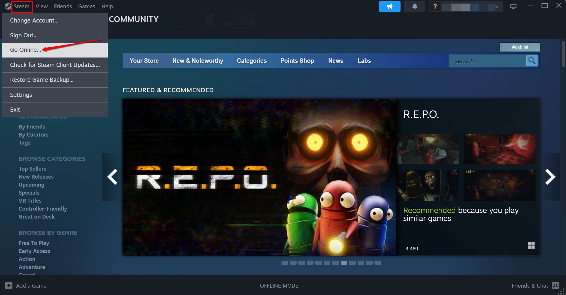 How I prevented Steam WebHelper from using too much Memory 5 go online on Steam