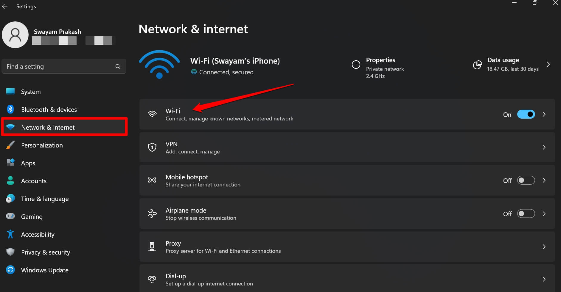 How to Fix Epic Games Launcher Connection Error on Windows 11? 13 go to WiFi properties on Windows PC