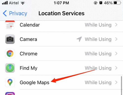 How to Fix Google Maps Showing Wrong GPS on iPhone? 5 google maps location services