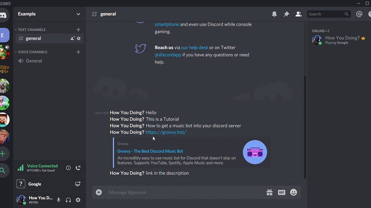 Top Best Discord Music Bots 3 groovy bot