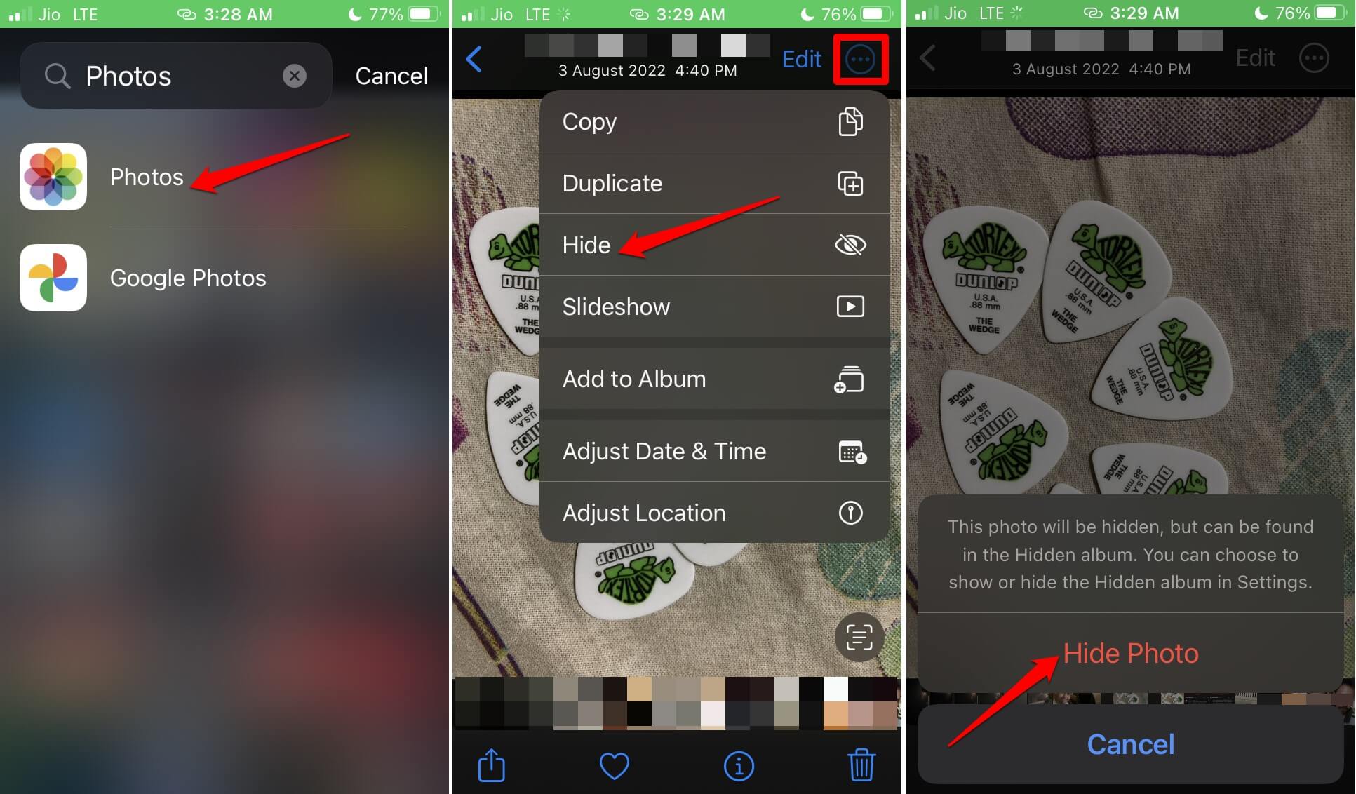 How to Remove Photos from the Spotlight Search Result on iPhone? 5 hide a photo from spotlight search iPhone