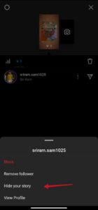 How to Hide Stories from Someone on Instagram 11 hide your story