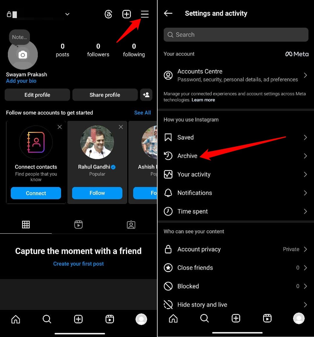 How to Fix Instagram Archived Stories No Longer Available 3 how to access Instagram archives