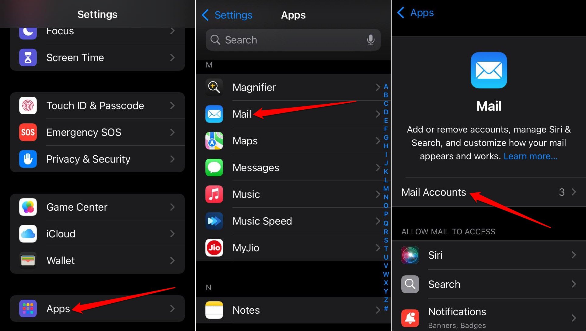 iPhone Settings you need to Change Right Now to improve iOS User Experience 19 how to access mail accounts on iPhone
