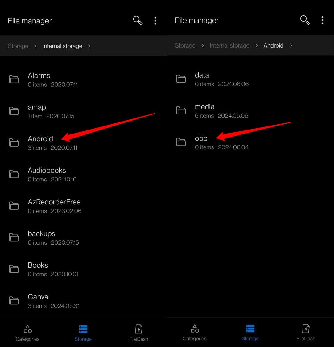 How to Fix Google Play Error Code 492 12 how to access the obb folder in Android