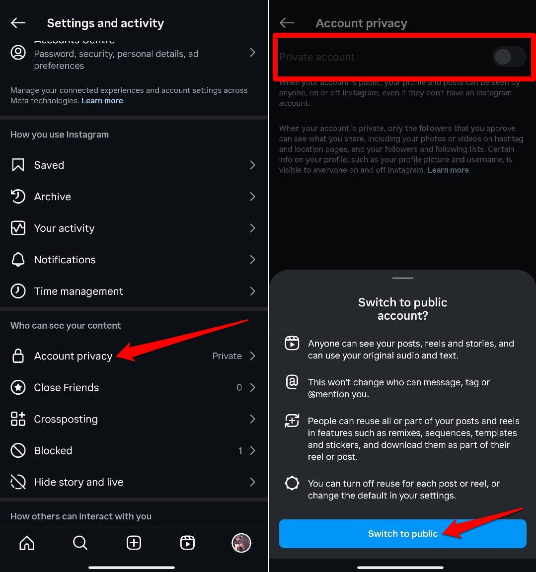 How I Fixed Instagram Story Views Not Showing? 11 how to change private Instagram account to public
