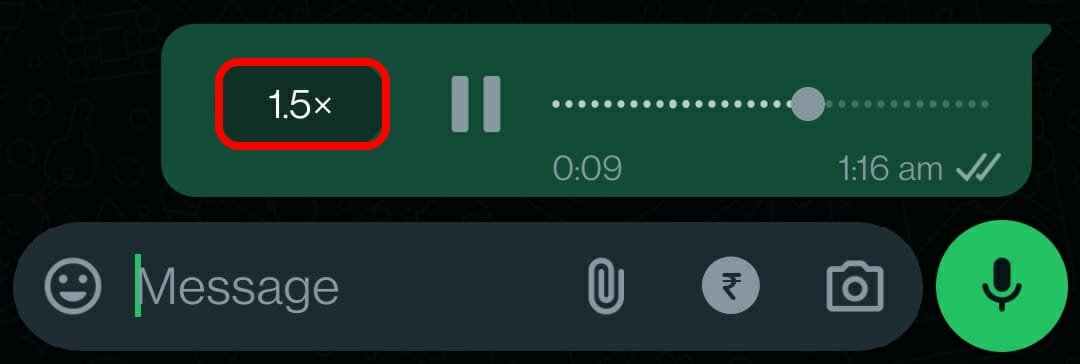 What Do the Different Icons and Symbols Mean on WhatsApp 30 how to change the playback speed of WhatsApp voice message
