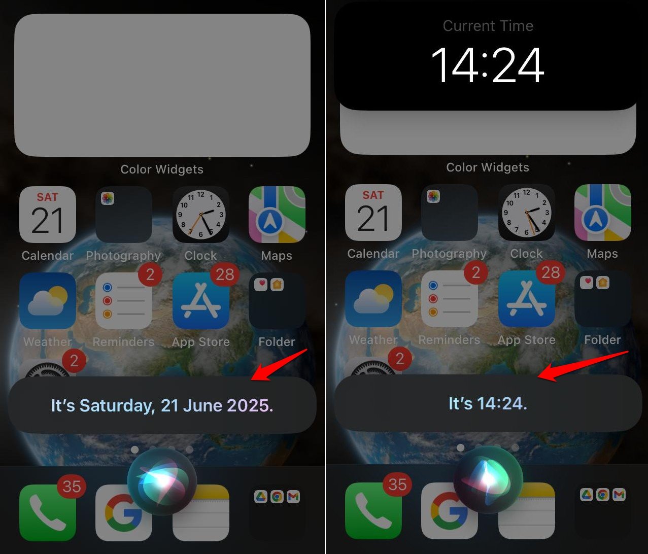 How to Use Siri Offline on iPhone and iPad? 3 how to check date and time in iOS using Siri