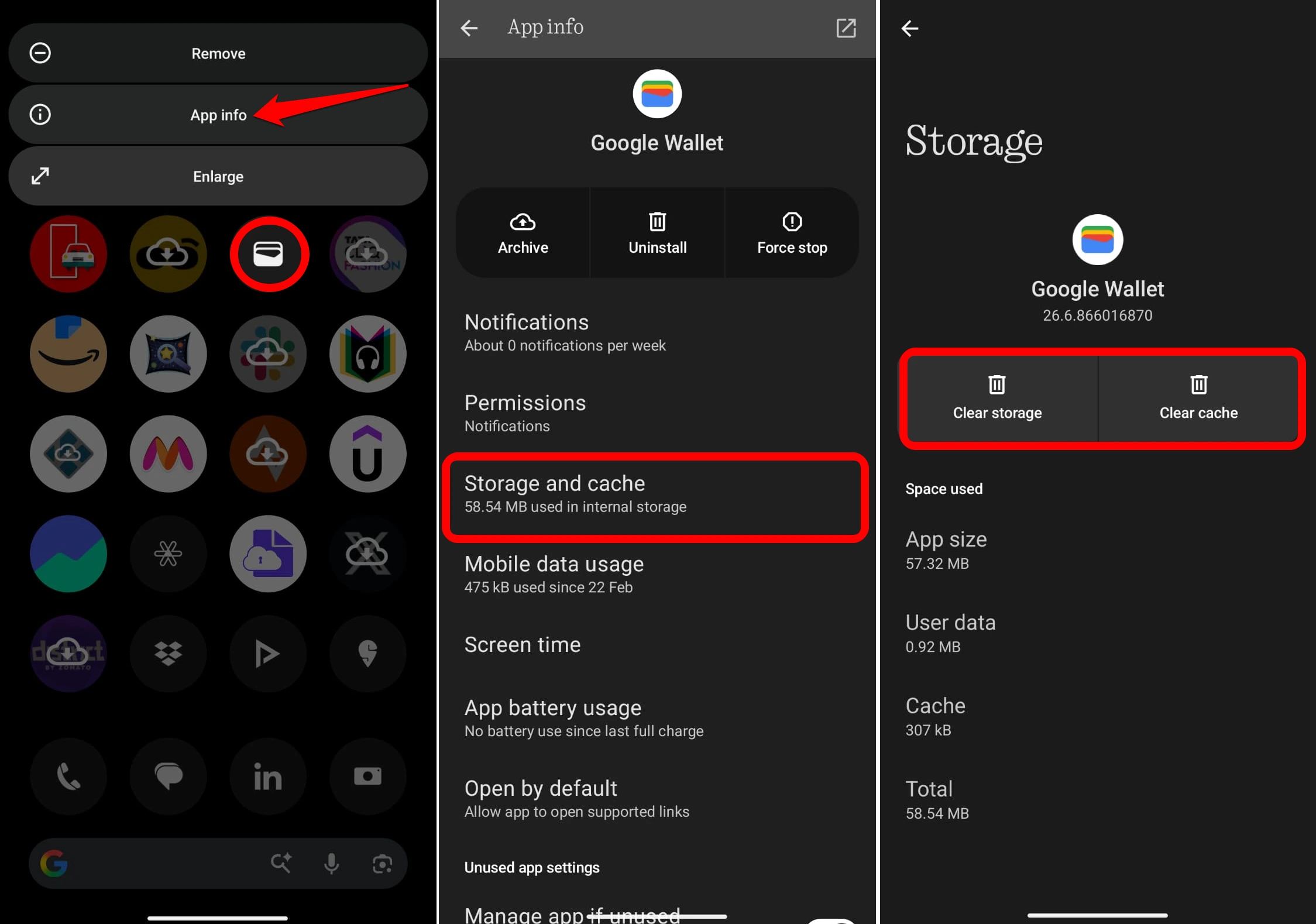 Why should you add your passport to the Google Wallet? 8 how to clear the cache of Google Wallet