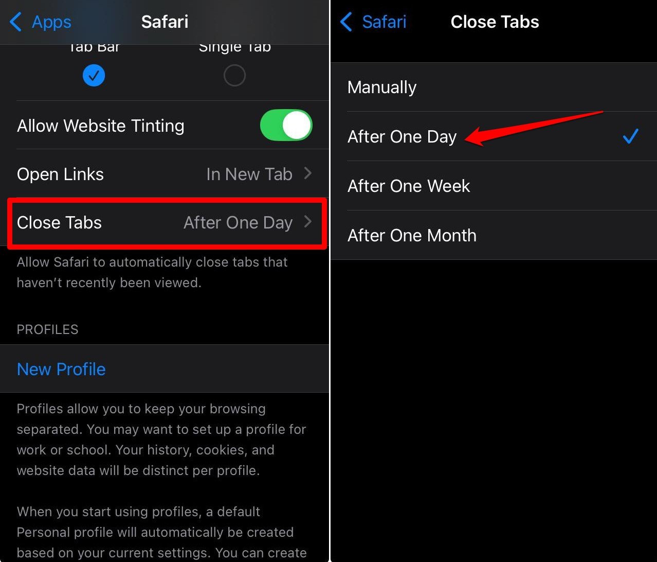 iPhone Settings you need to Change Right Now to improve iOS User Experience 23 how-to-close-unused-open Safari tabs automatically on iPhone