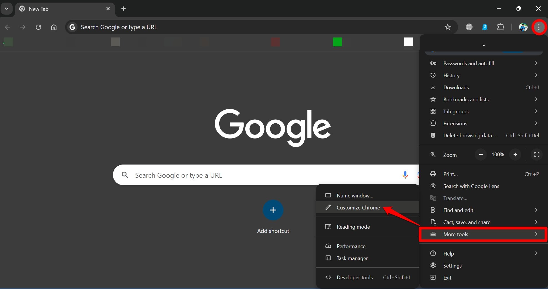 How to Add Incognito Shortcut to Chrome Toolbar? 5 how to customize chrome browser