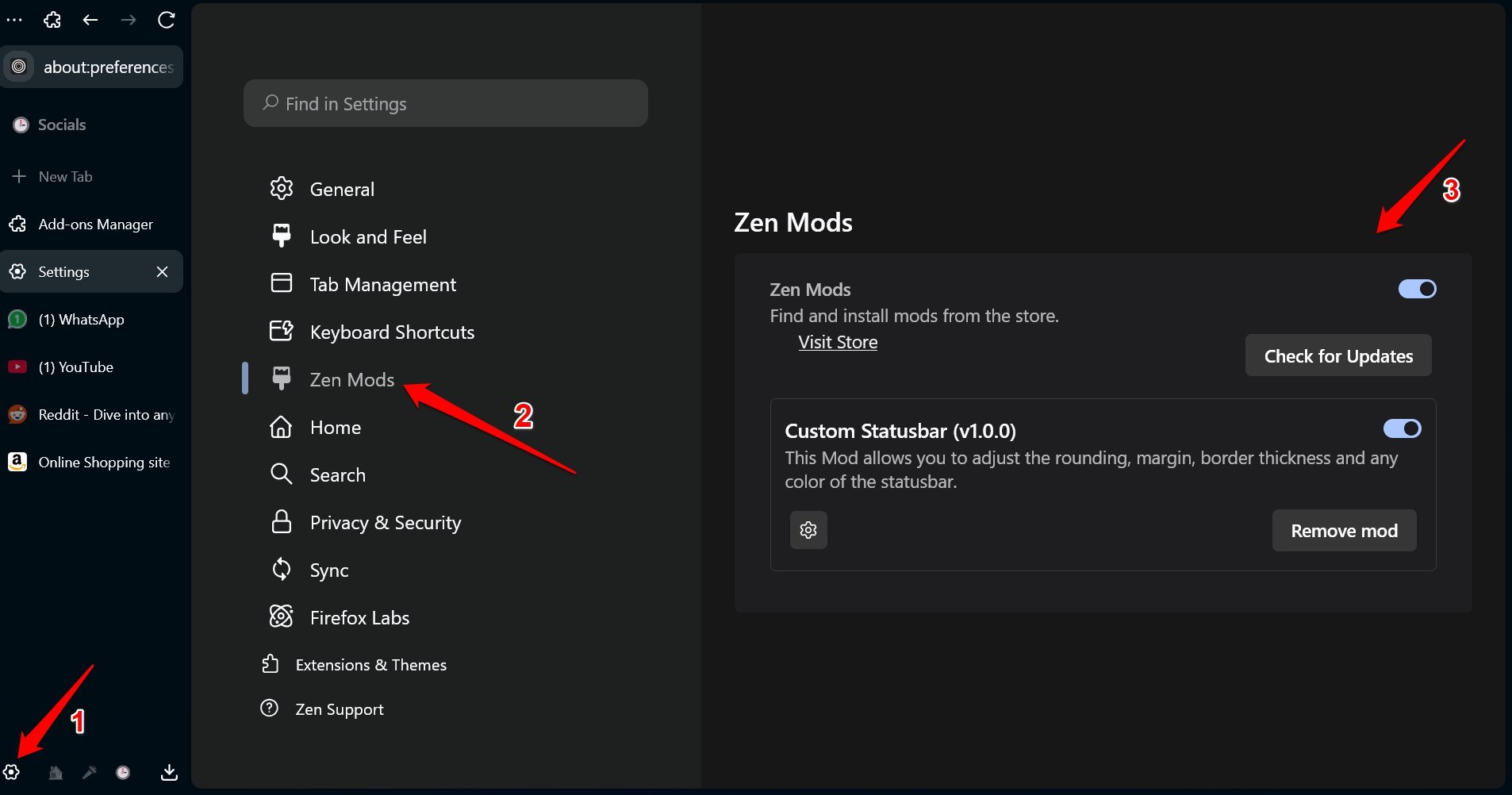 Zen browser: Firefox-based Cybersurfer that is out to Kill Chrome? 27 how to enable Zen browser mods