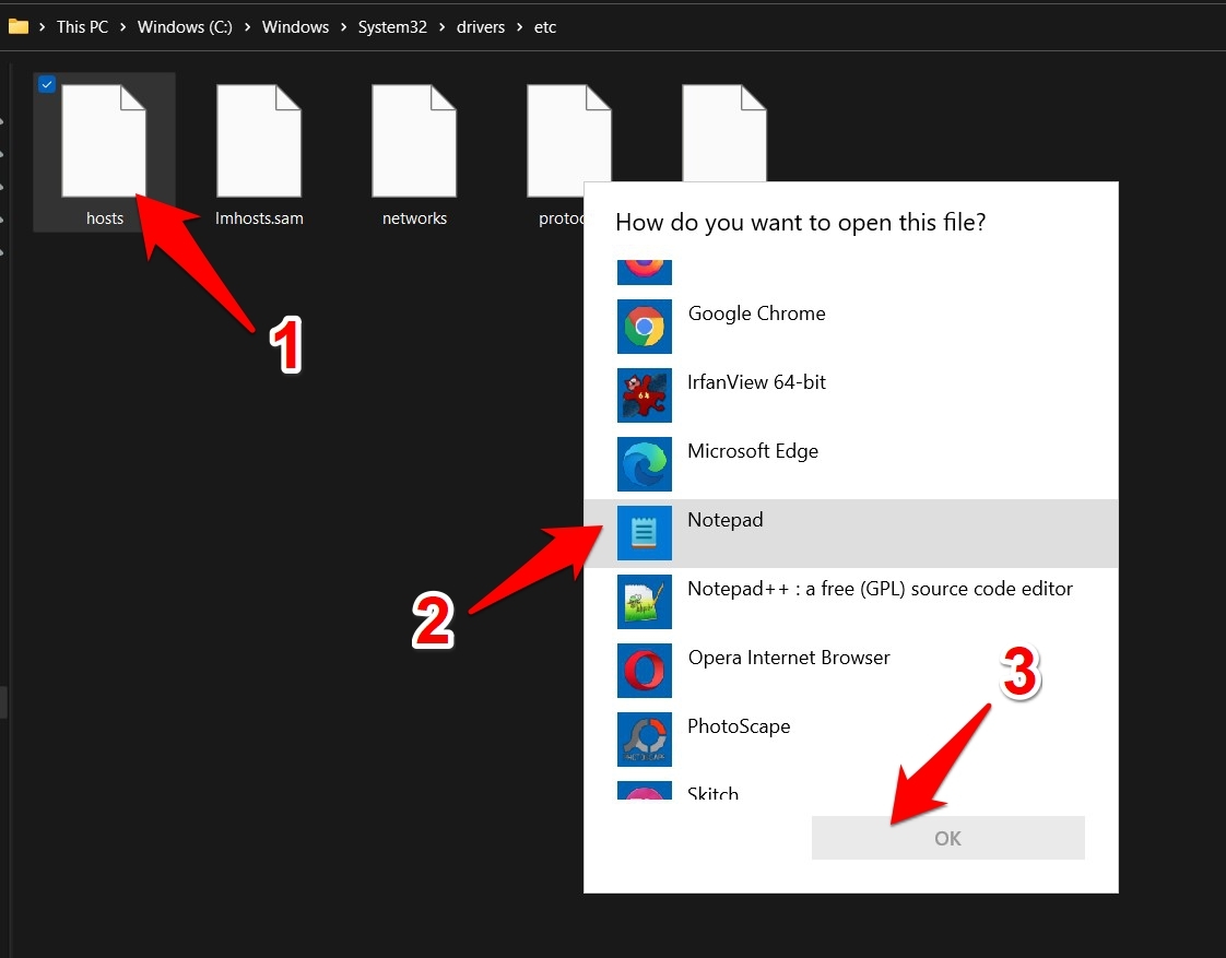 How to Edit the Hosts File in Windows 11? 4 how to open hosts file in windows 11