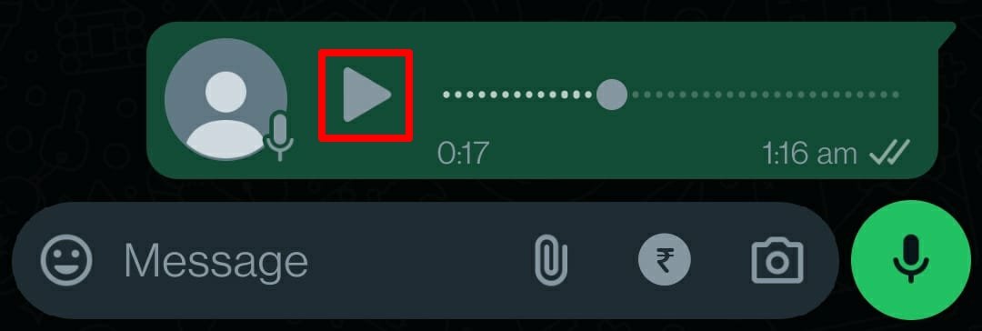 What Do the Different Icons and Symbols Mean on WhatsApp 28 how to play a voice message in WhatsApp