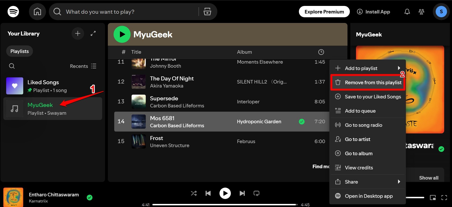 How to Hide and Unhide Songs on Spotify? 6 how to remove a song from Spotify playlist