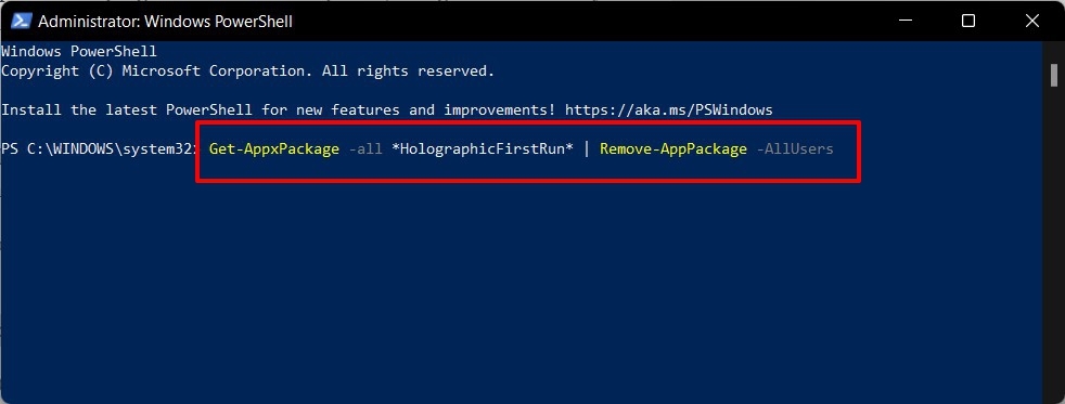 How to Fix ms-resource:Appname Error in Windows 11? 2 how to remove windows HolographicFirstRun