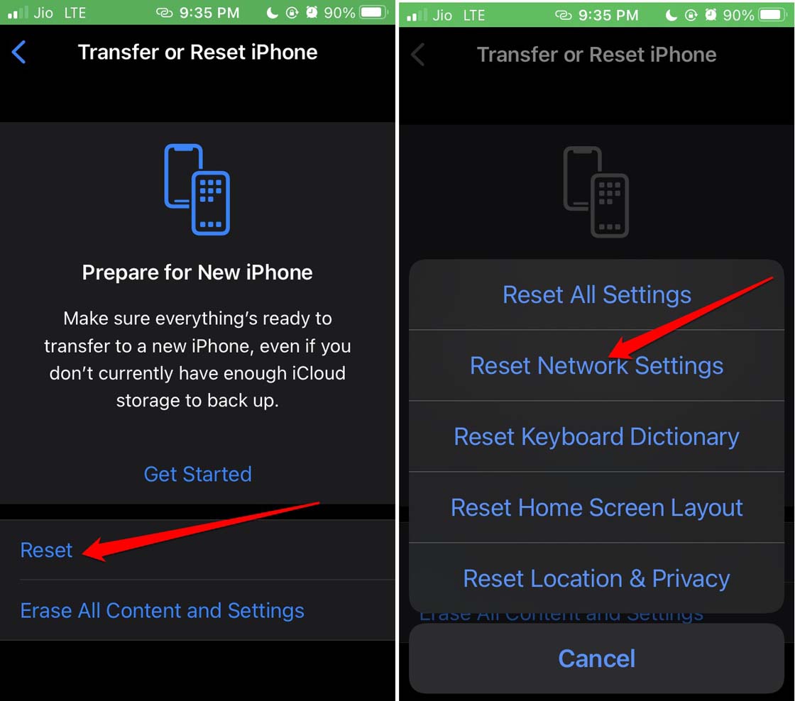 How to Fix if iMessage is Signing You Out on iPhone 13 how to reset network settings on iPhone