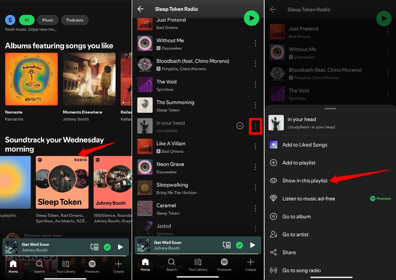 How to Hide and Unhide Songs on Spotify? 3 how to unhide a song on Spotify playlist