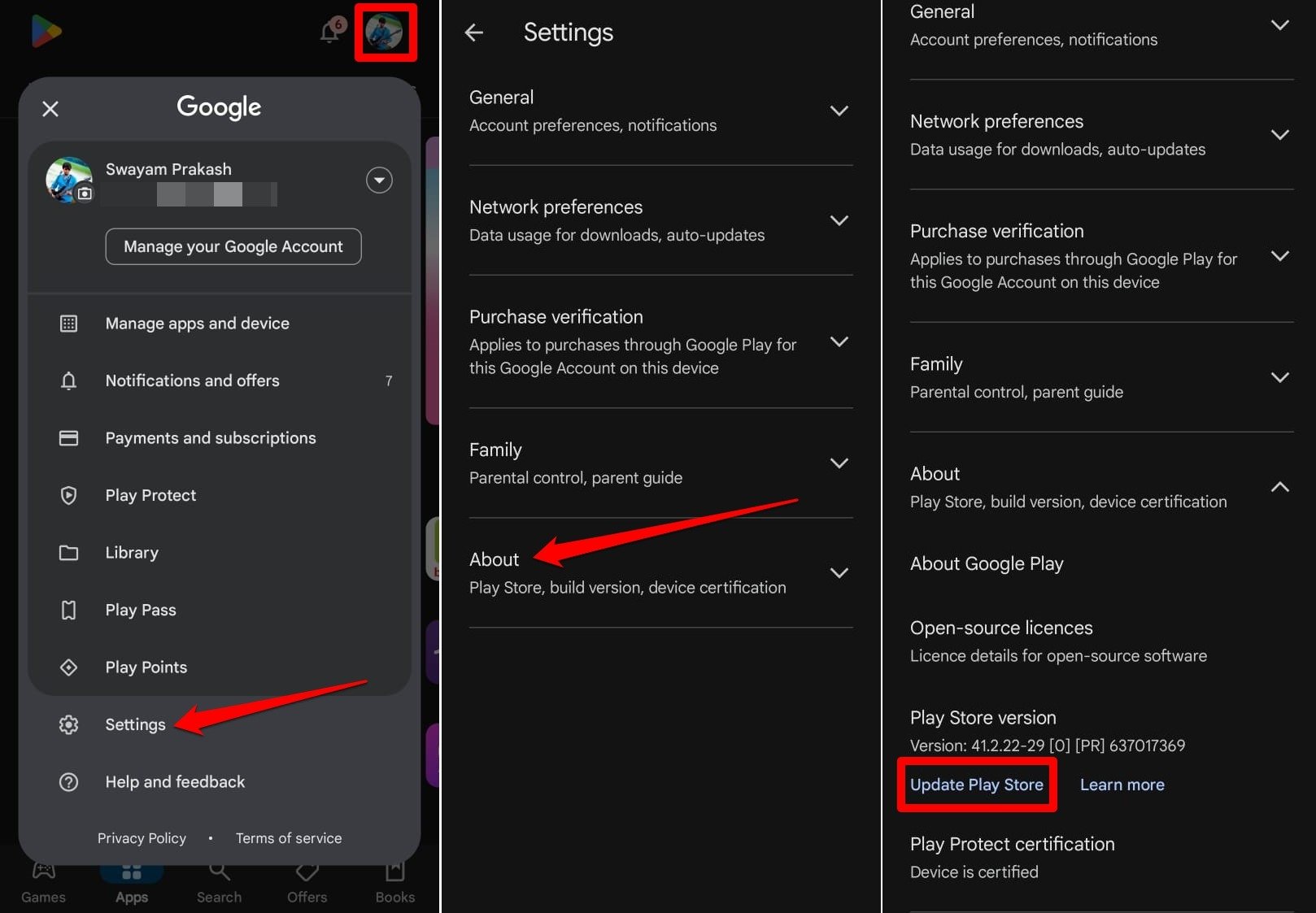 How to Fix Google Play Error Code 492 9 how to update the Google Play Store app