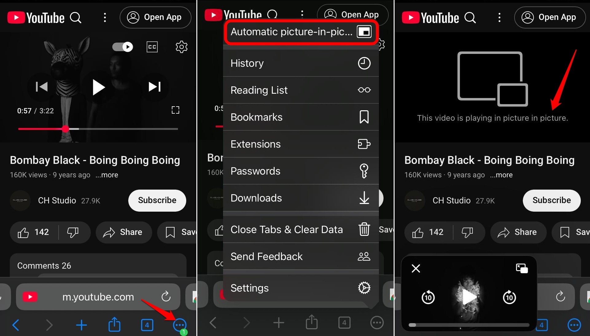 How I Got Chrome Extensions Working on My iPhone? 9 how to use Picture in picture on YouTube iOS