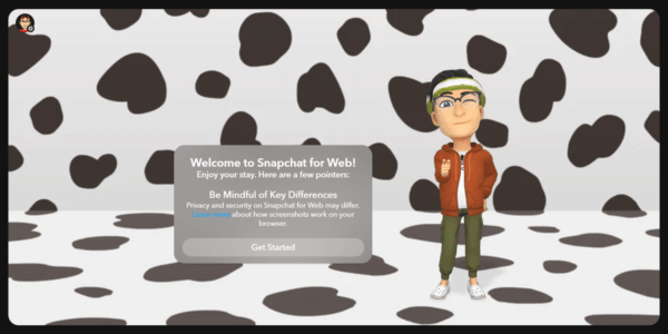 how to use filter on Snapchat web