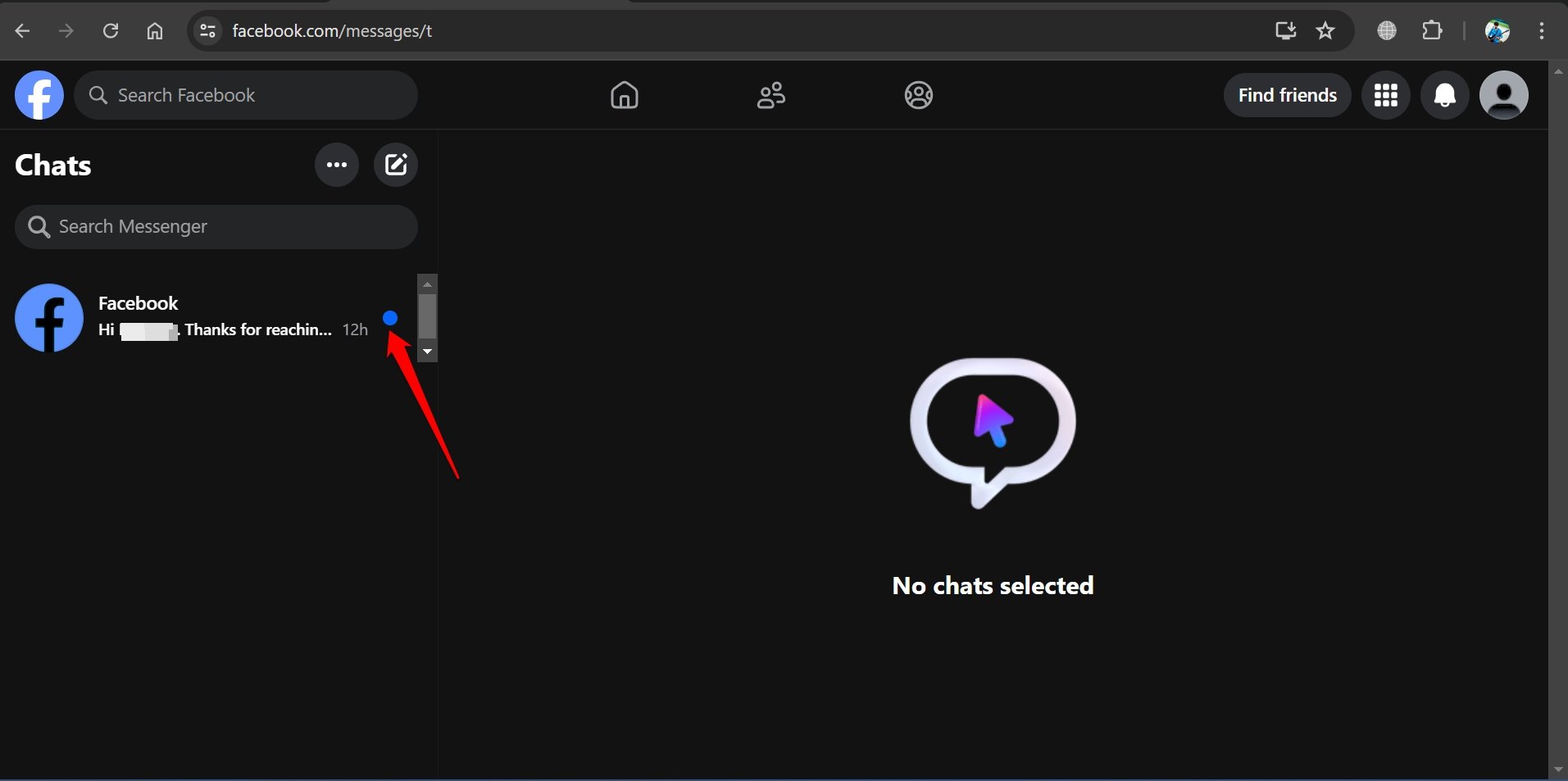 How to Find Unread Messages in Messenger 3 how to view unseen messages on Messenger PC