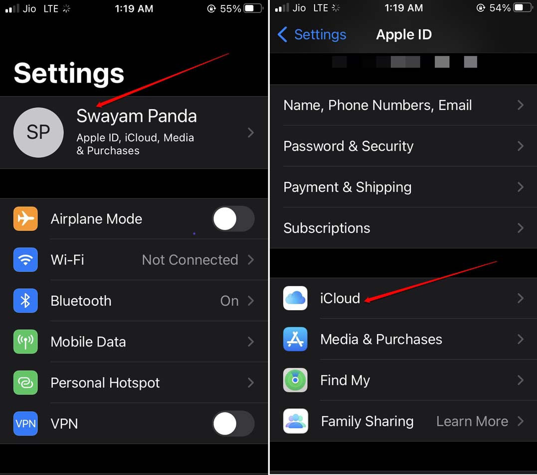 How to Fix 'An Error Occurred while Loading a Higher Quality Version of This' on iPhone? 5 iCloud settings