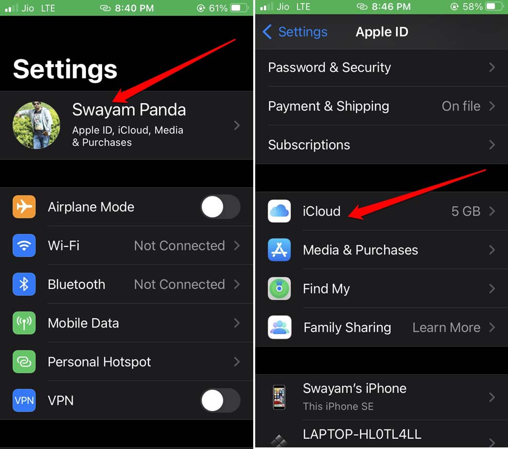 10 Things You Must Do Before Selling Your iPhone 7 iCloud settings