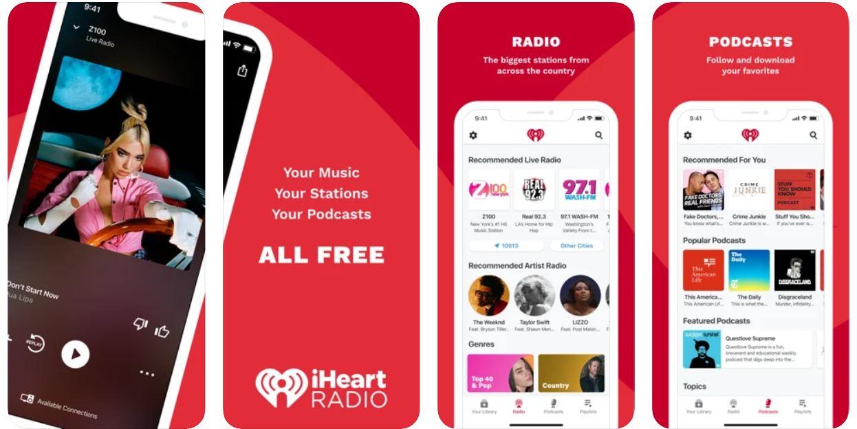 Top Best Music Apps for iPhone 11 iHeartRadio
