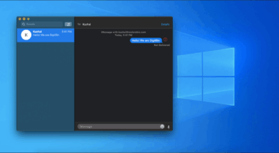iMessage for PC