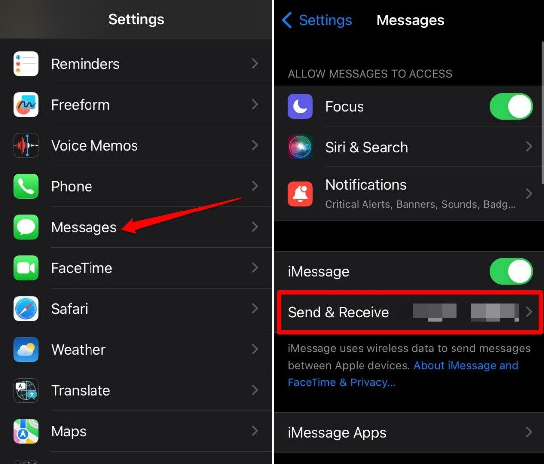 How to Fix if iMessage is Signing You Out on iPhone 5 iMessage send and receive