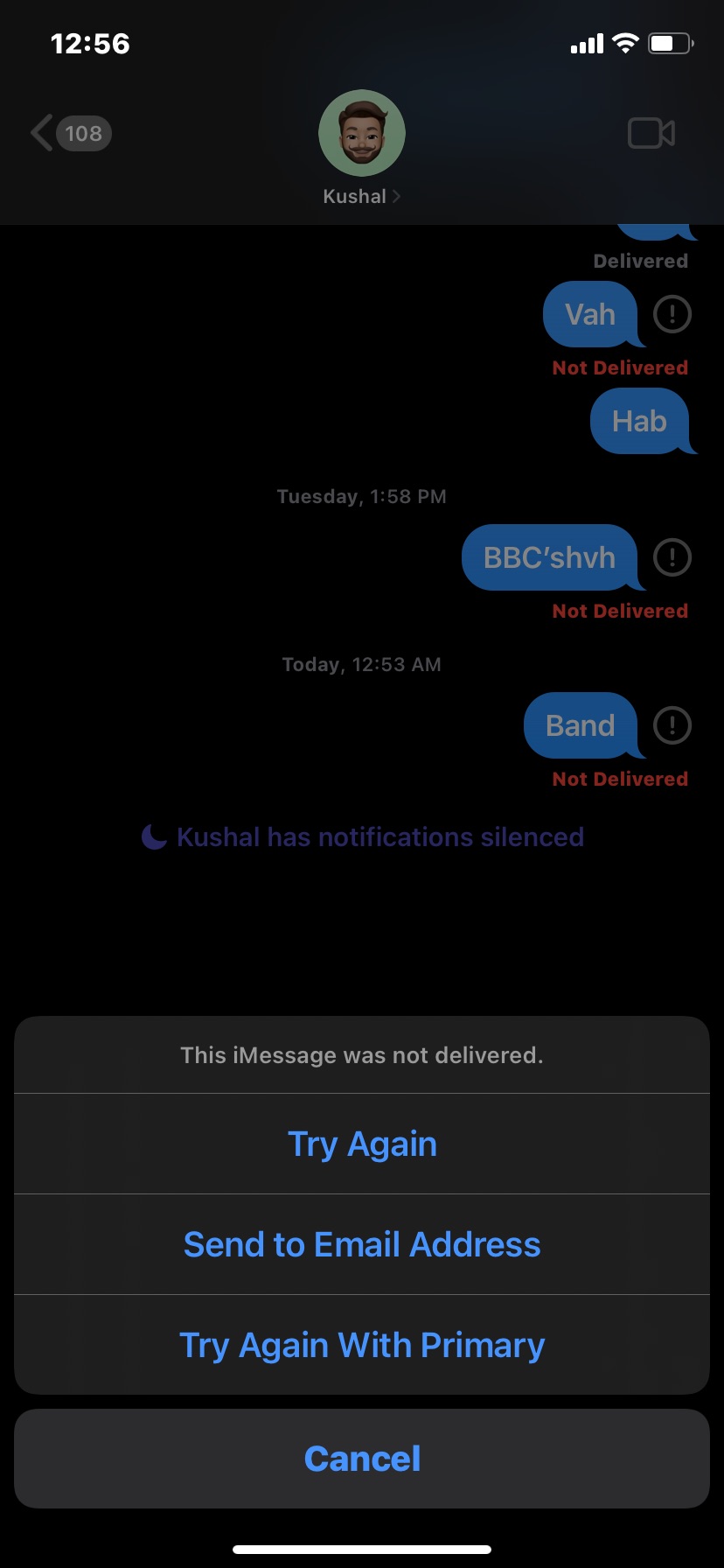 How to Fix 'iMessage Not Delivered' Error on iPhone? 2 iMessage Not Delivered iPhone