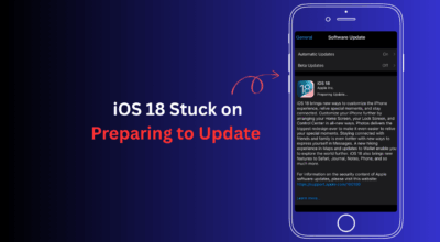iOS 18 Stuck on Preparing to Update