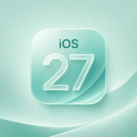 iOS 27 concept logo