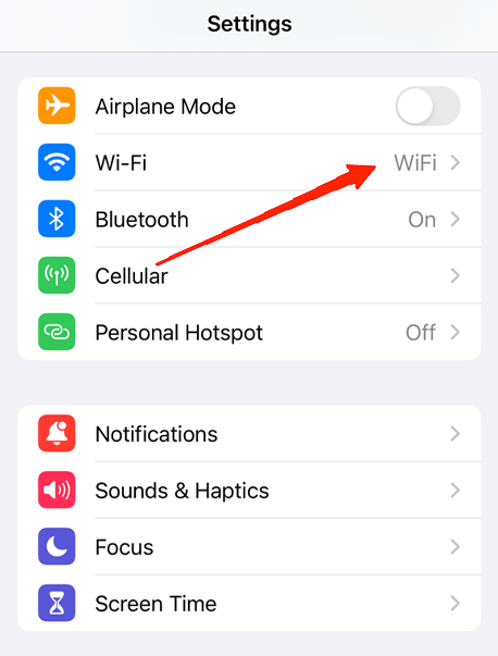 Head over to the Settings.