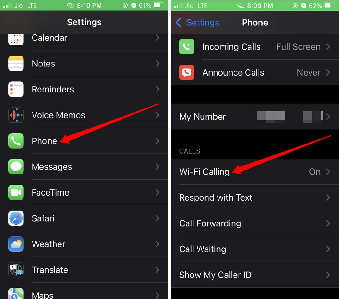 How to Fix iPhone WiFi Calling Not Working? 3 iPhone WiFi calling settings