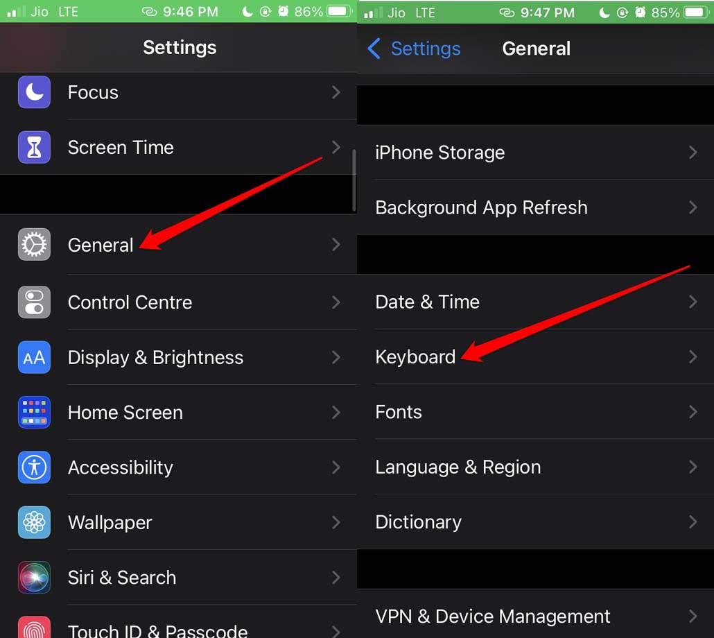 How to Fix iPhone Dictation Not Working? 2 iPhone keyboard settings iOS